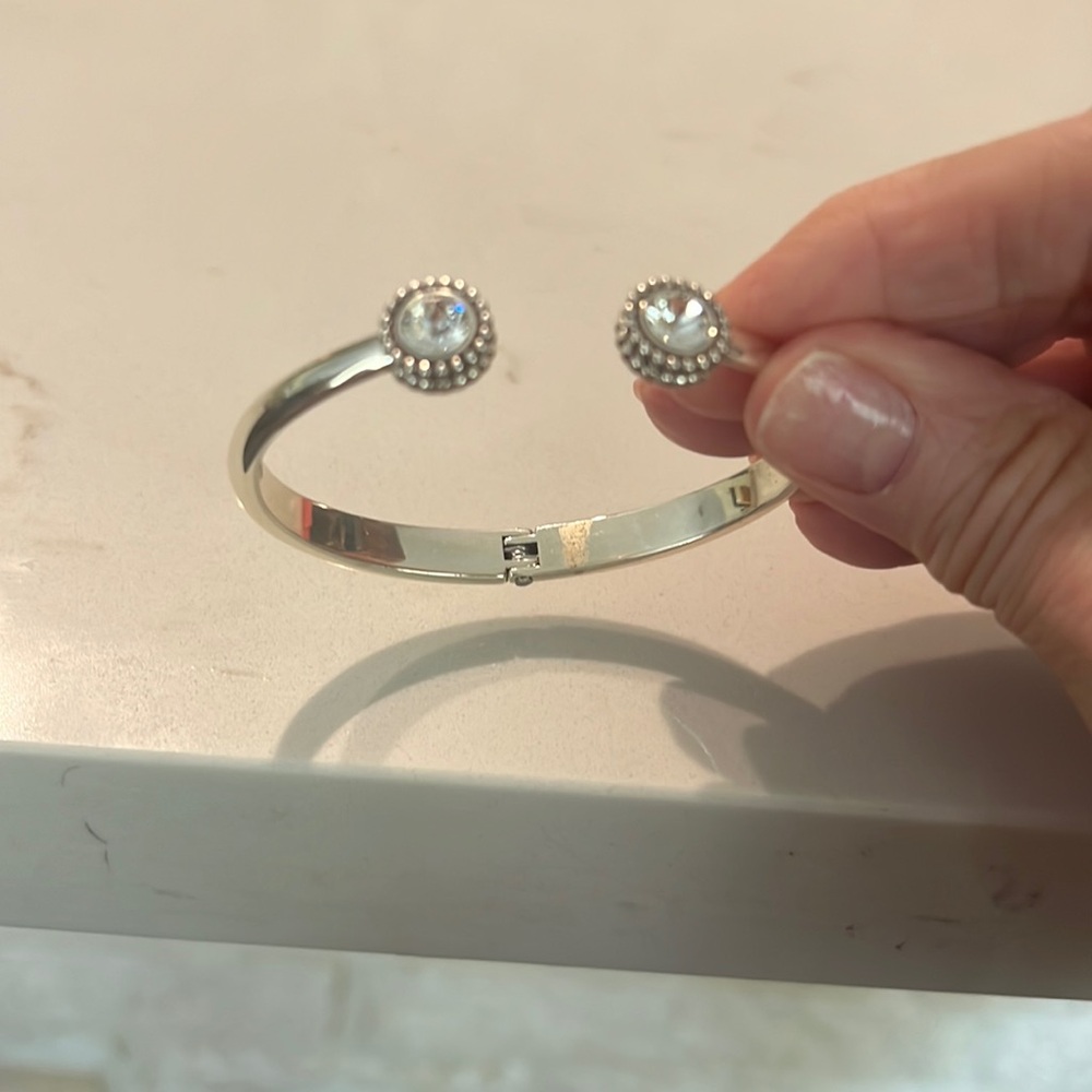 Brighton cuff bracelet with rhinestones